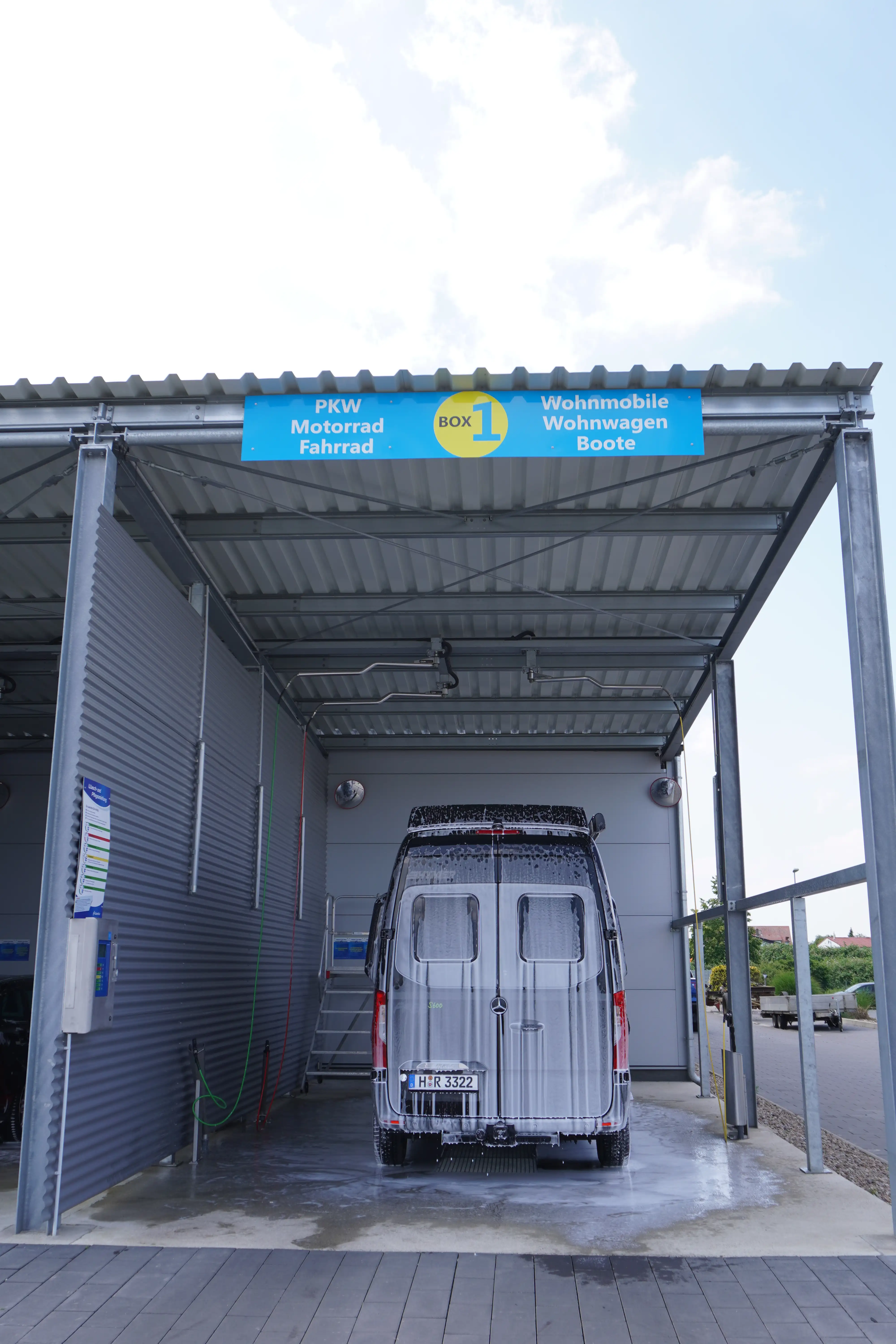 Volmer's Car Wash Waschbox PKW Motorrad Wohnmobile Boote Volmer's Car Wash Waschbox PKW Motorrad Wohnmobile Boote